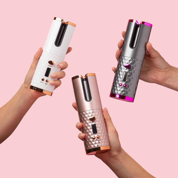 Wireless Automatic Hair Curler