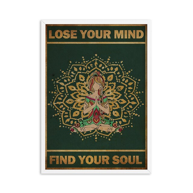 Bee Lose Your Mind Find Your Soul Canvas Paintings Nordic Animals Posters Prints Wall Picture for Living Room Wall Decor Cuadros